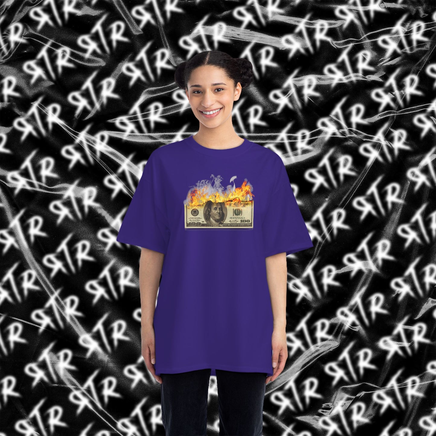 RTR® "Burning Bridges Earning Riches" Short-Sleeve T-Shirt