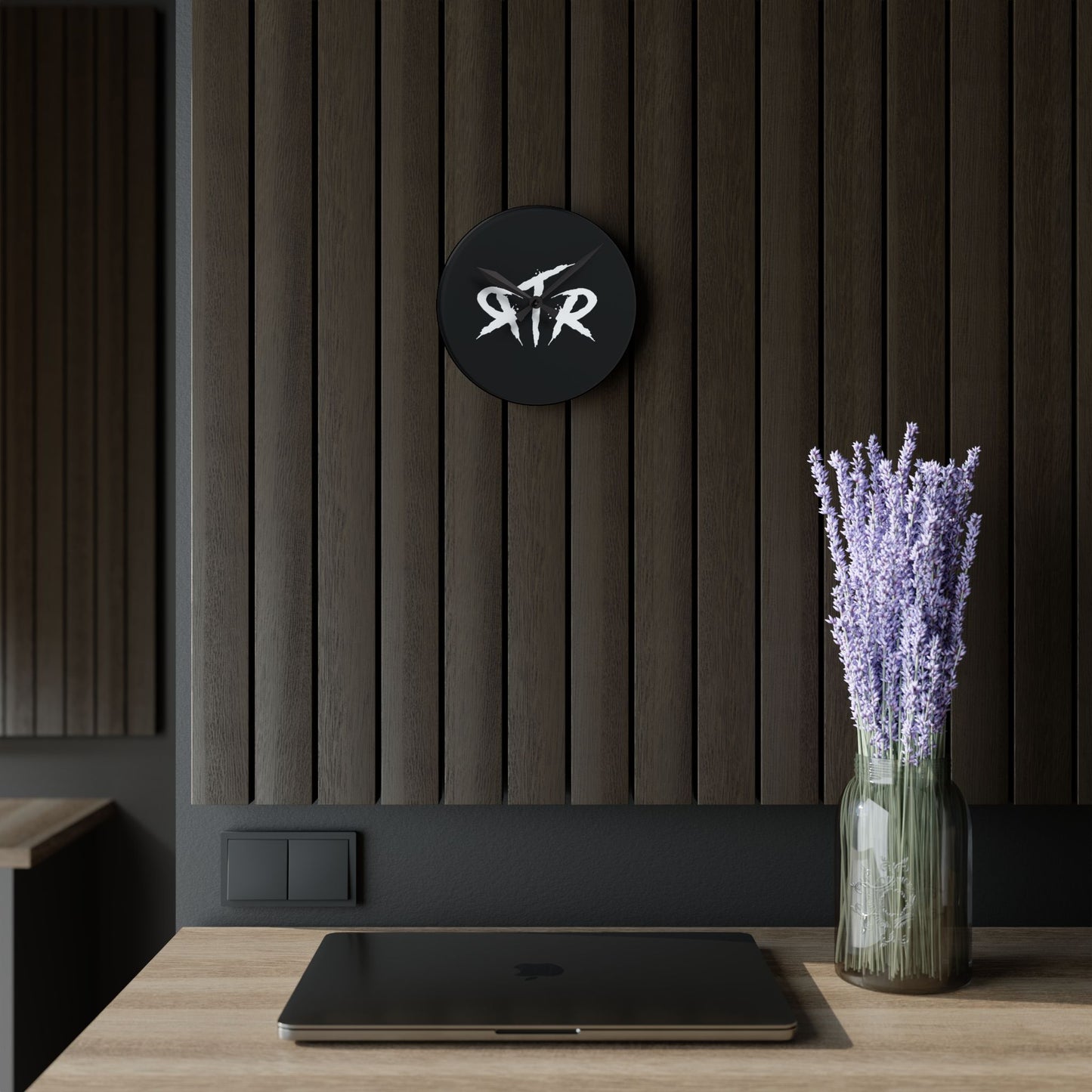 RTR® Acrylic Wall Clock