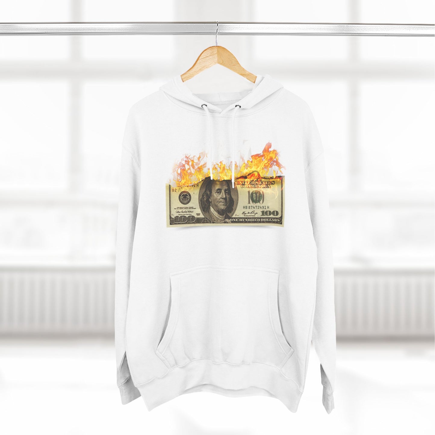 RTR® "Burning Bridges Earning Riches" Unisex Pullover Hoodie