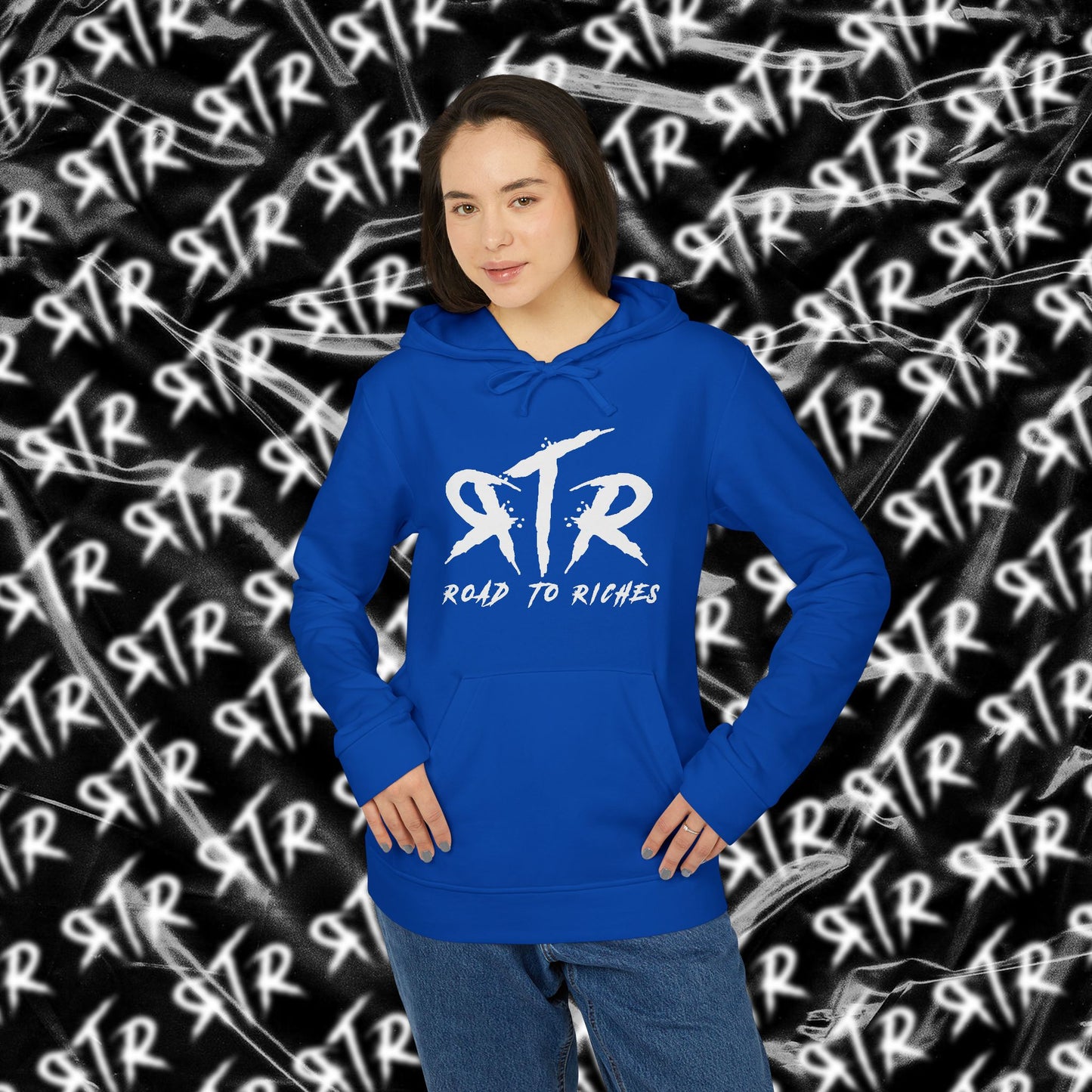 RTR® X Adidas Unisex Fleece Hoodie