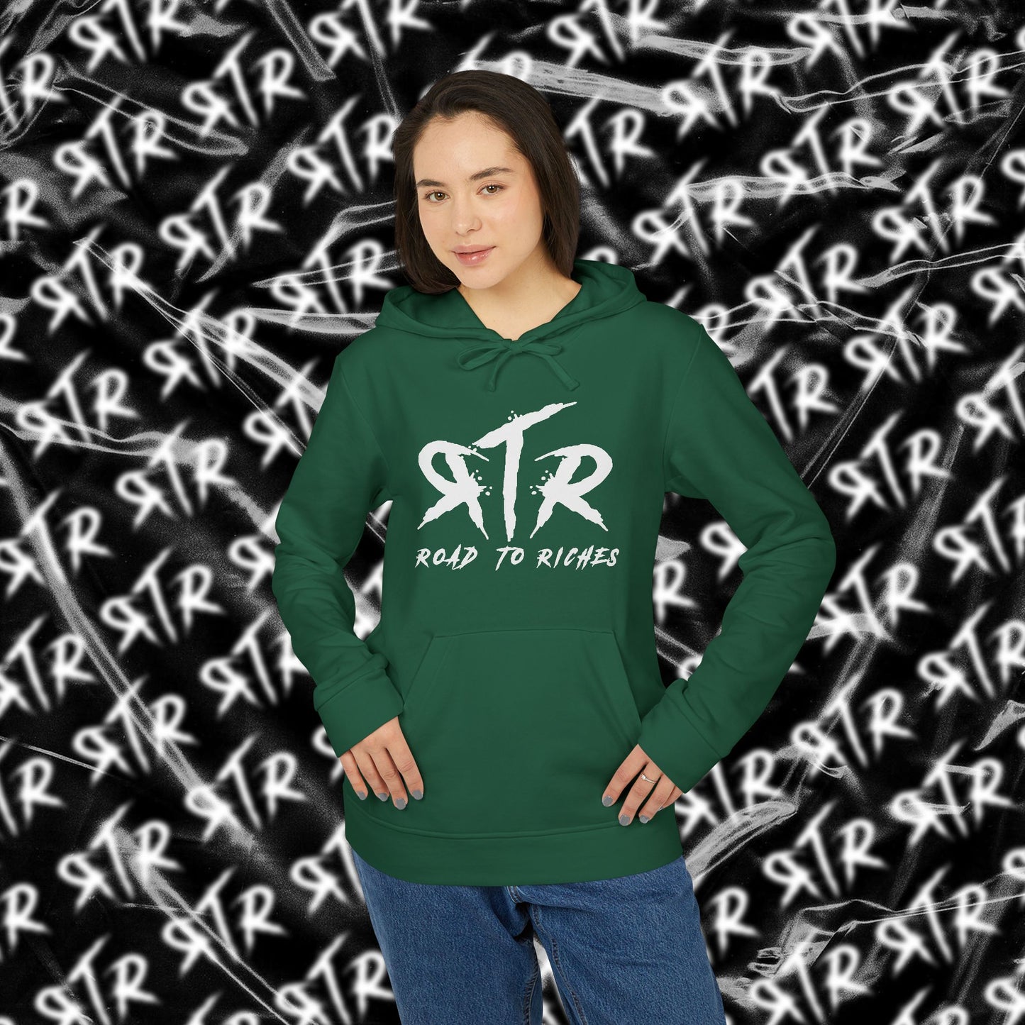 RTR® X Adidas Unisex Fleece Hoodie