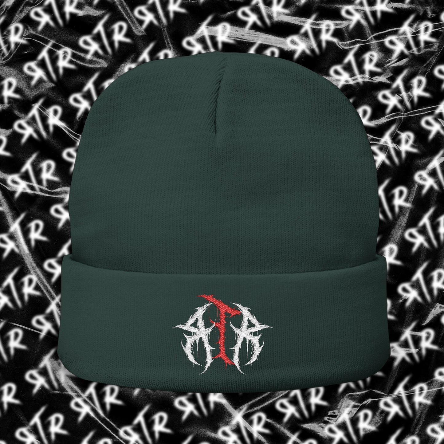 Embroidered RTR® Alt Logo Knit Beanie