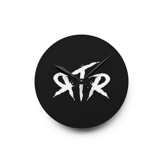 RTR® Acrylic Wall Clock