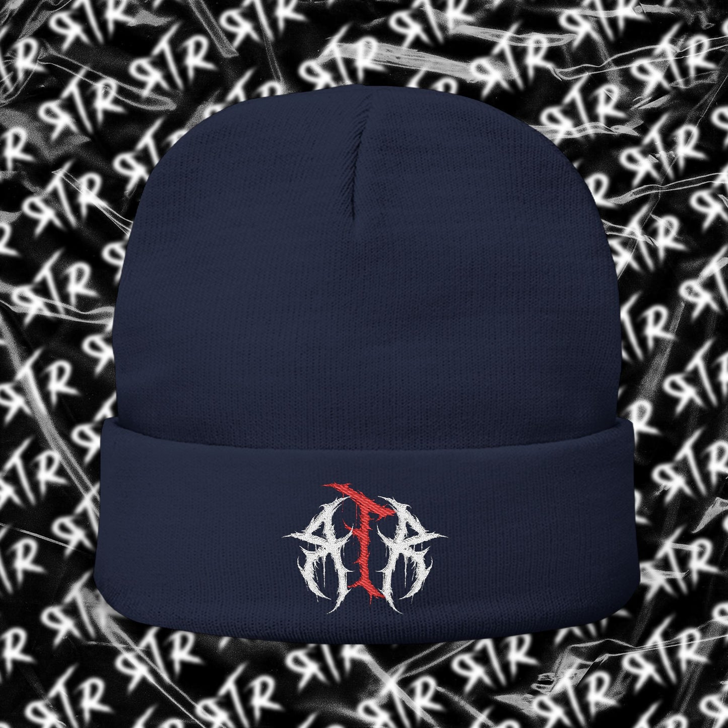 Embroidered RTR® Alt Logo Knit Beanie