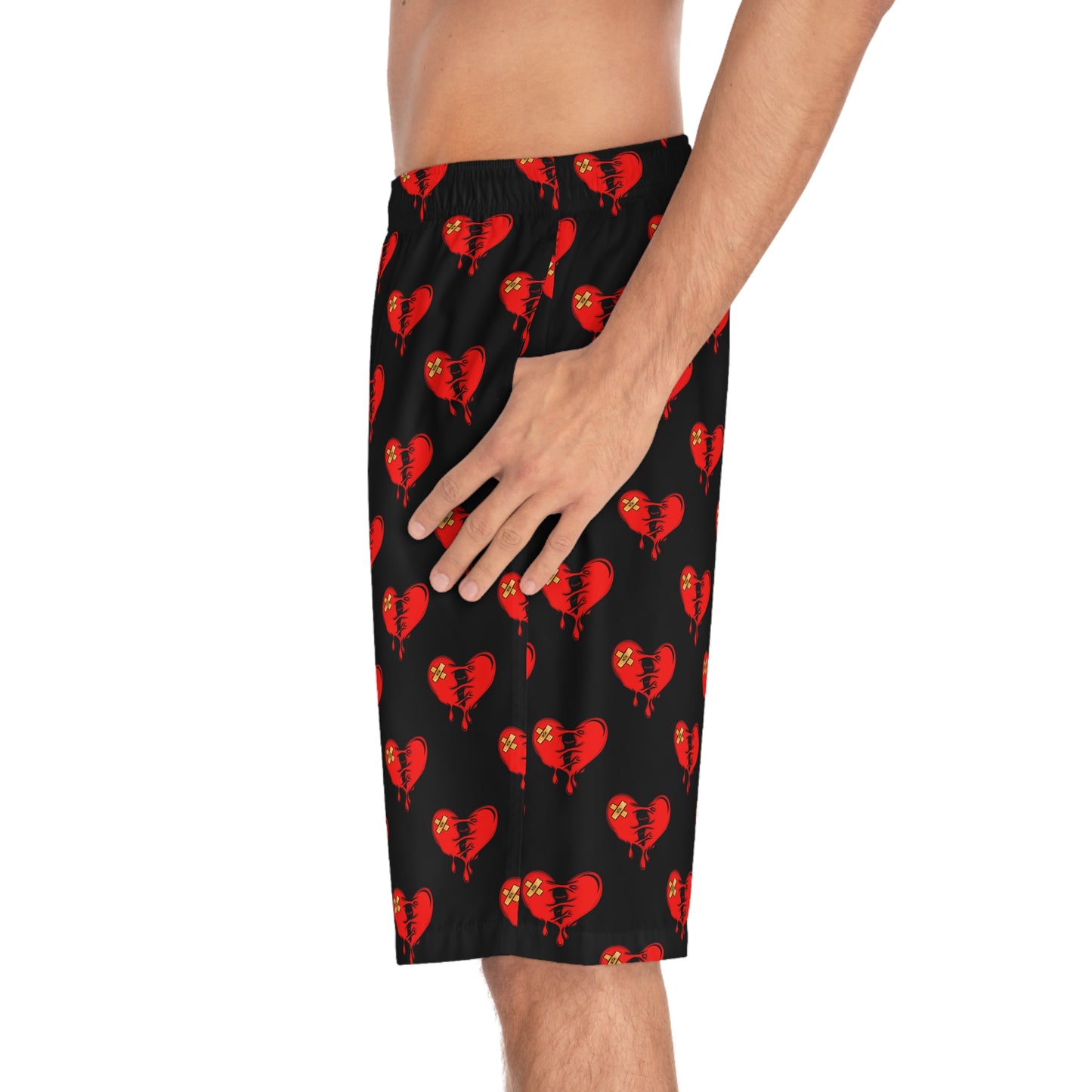 RTR® Pain Is Temporary Board Shorts (AOP)
