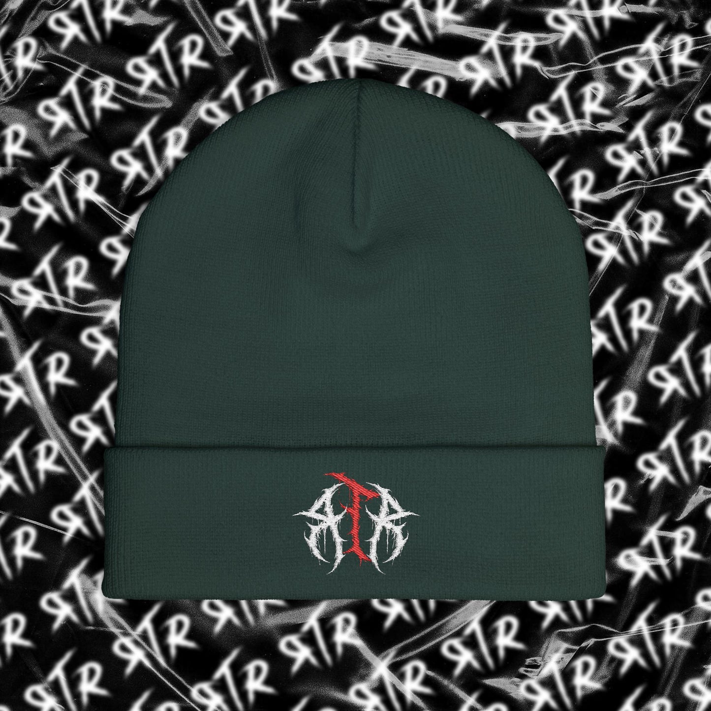 Embroidered RTR® Alt Logo Knit Beanie