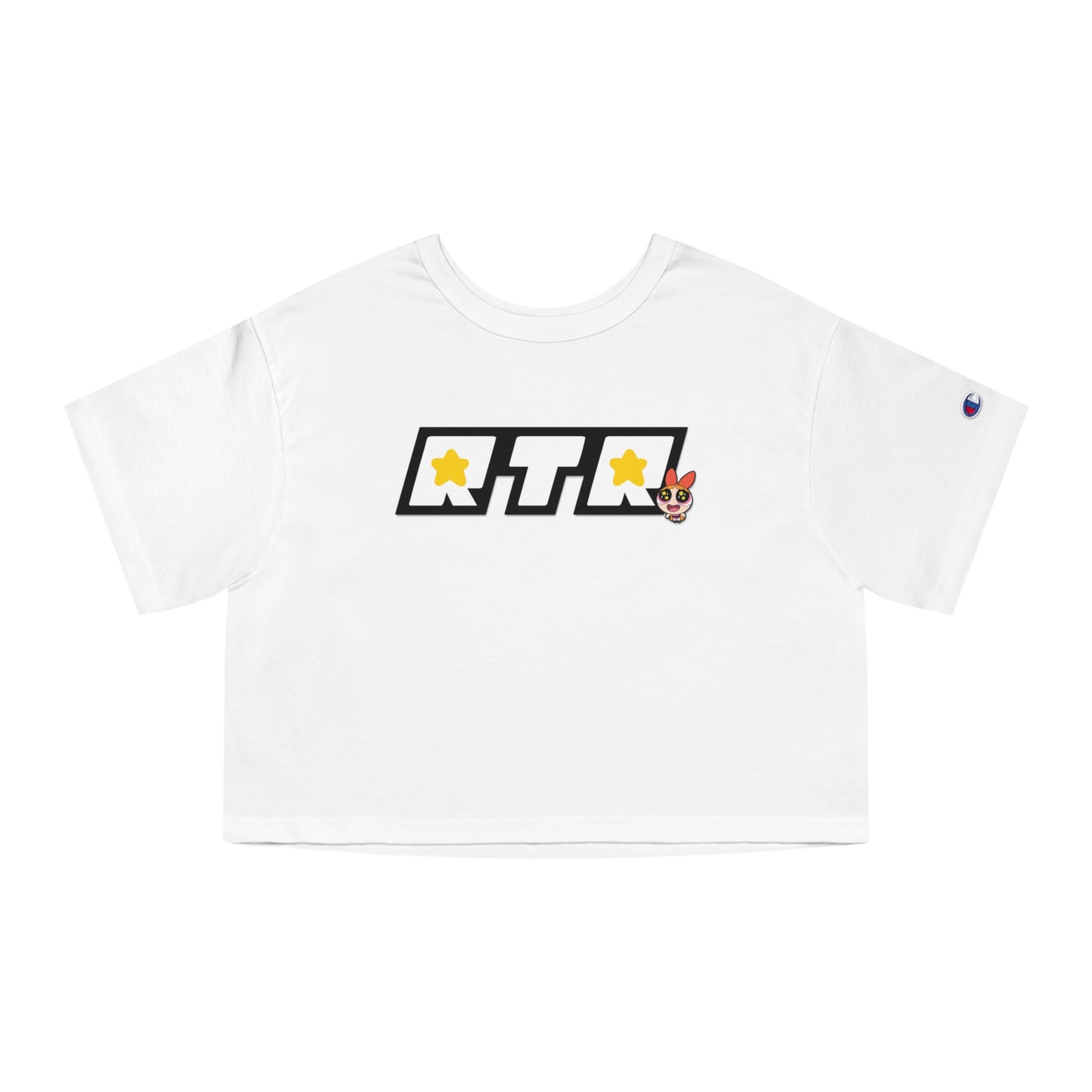 RTR® X Powerpuff Champion Women's Cropped T-Shirt