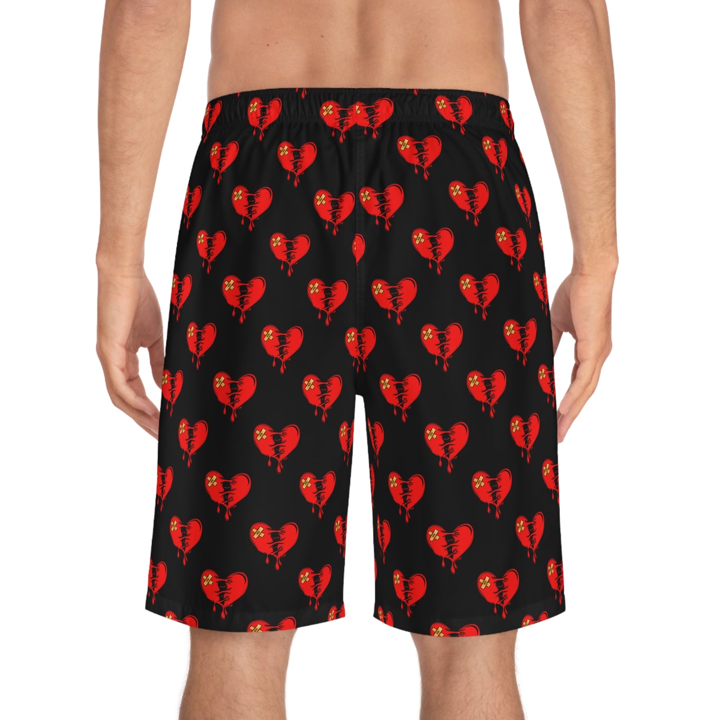 RTR® Pain Is Temporary Board Shorts (AOP)