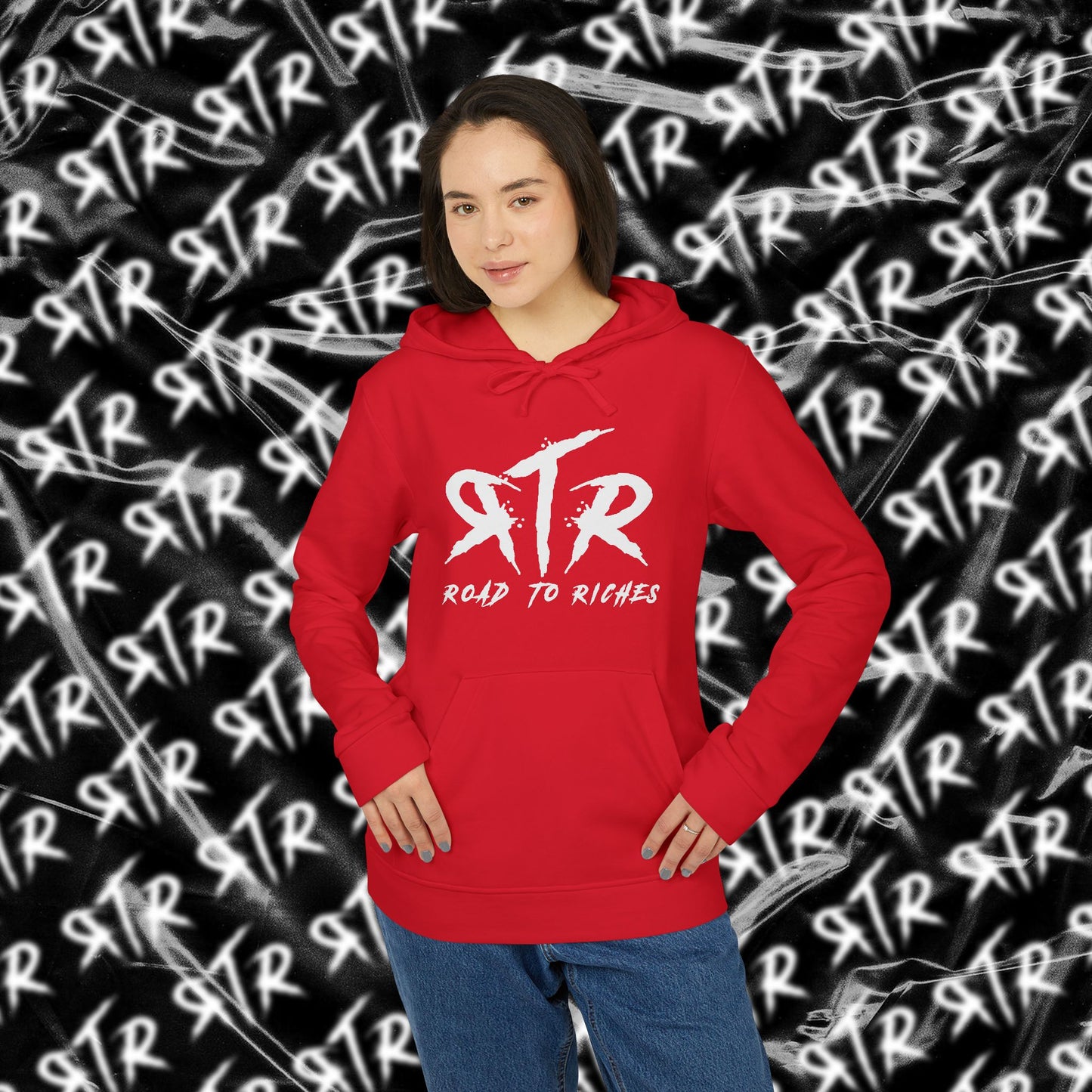 RTR® X Adidas Unisex Fleece Hoodie