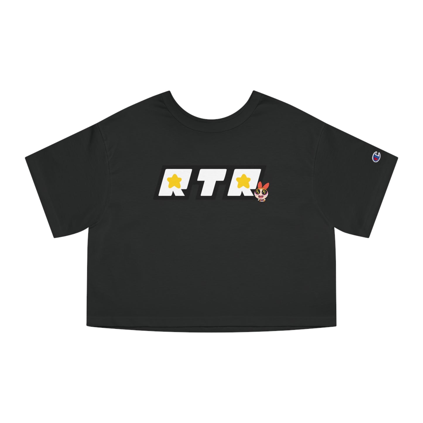 RTR® X Powerpuff Champion Women's Cropped T-Shirt