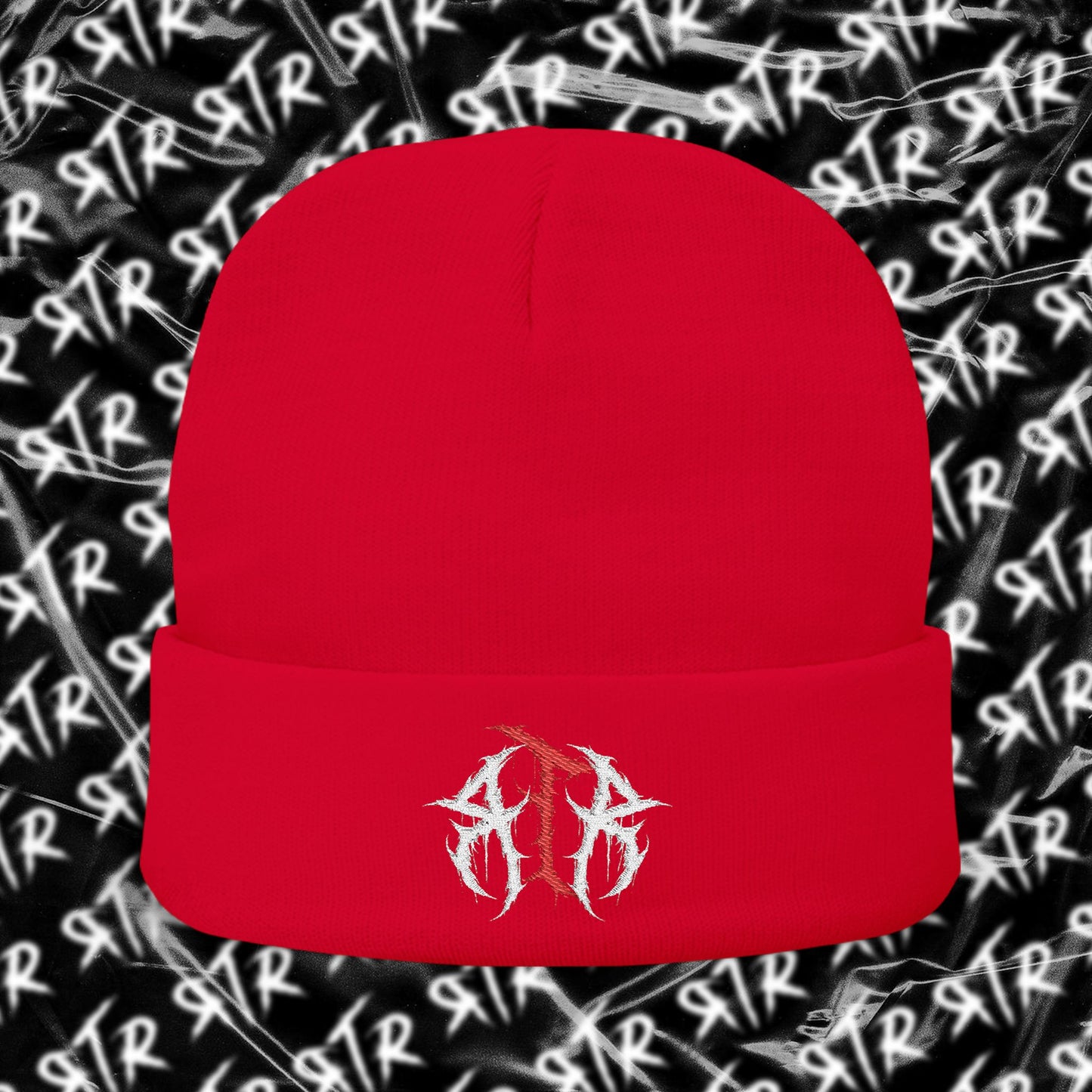 Embroidered RTR® Alt Logo Knit Beanie