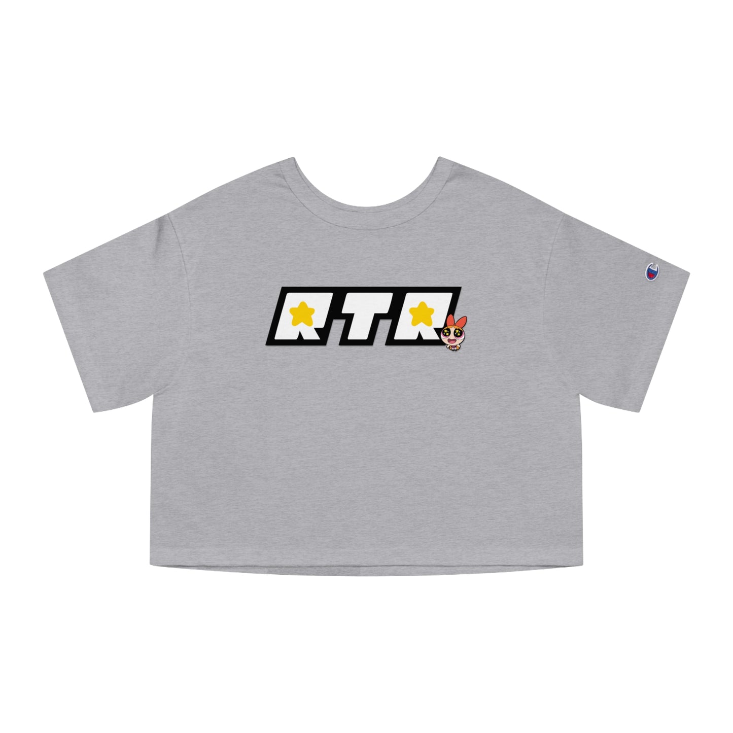 RTR® X Powerpuff Champion Women's Cropped T-Shirt